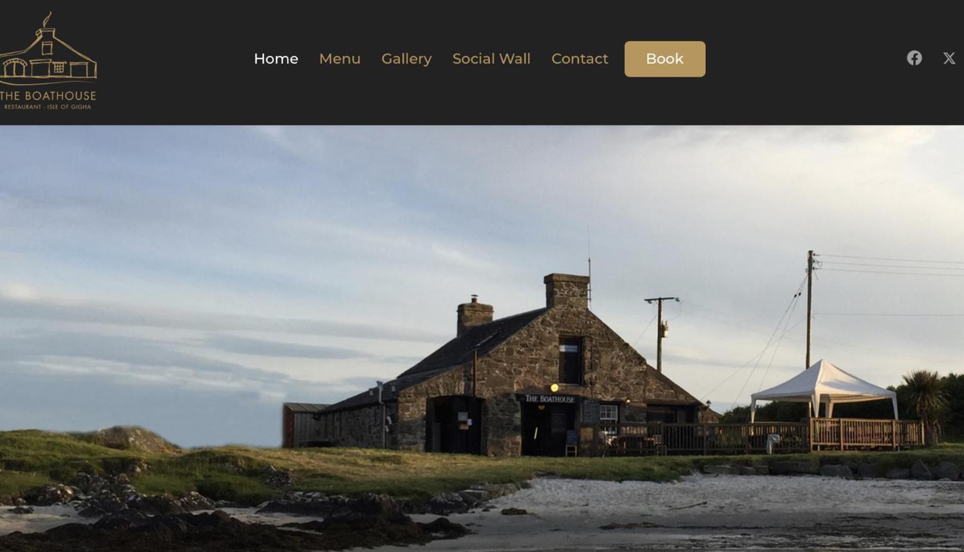Beach View Cottage Isle of Gigha Exterior foto